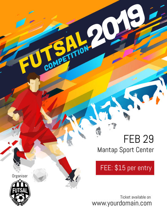 Detail Poster Turnamen Futsal Nomer 5