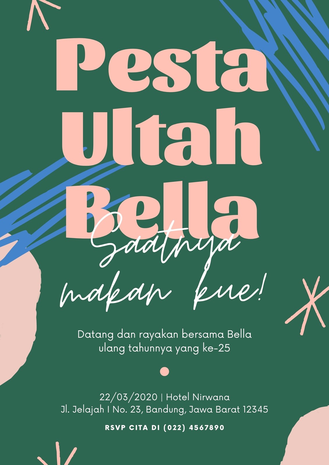 Detail Poster Ulang Tahun Sekolah Nomer 35