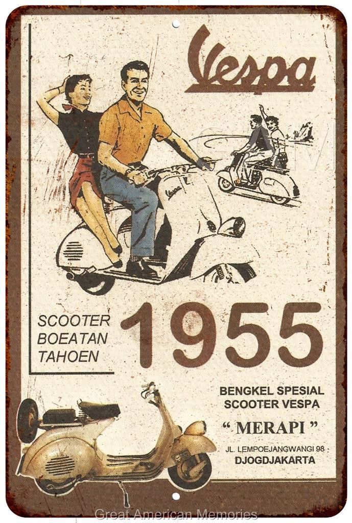 Detail Poster Vespa Jadul Nomer 10