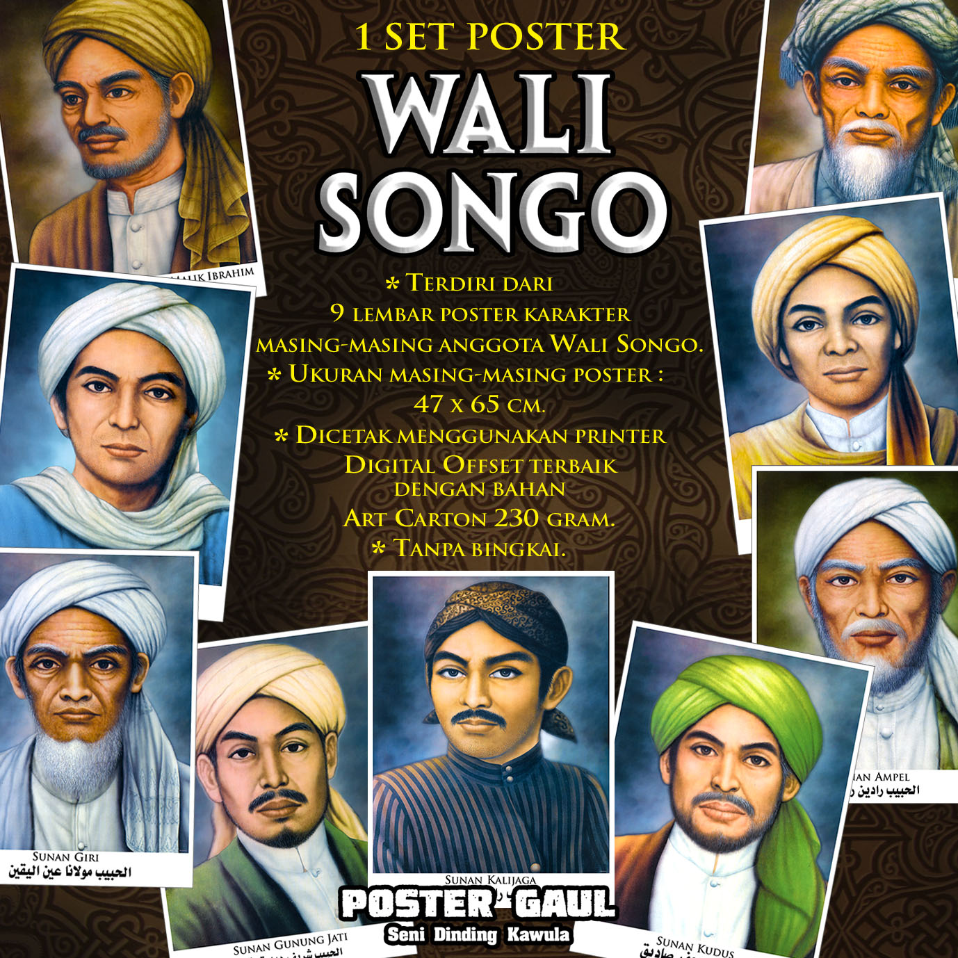 Poster Wali Songo - KibrisPDR