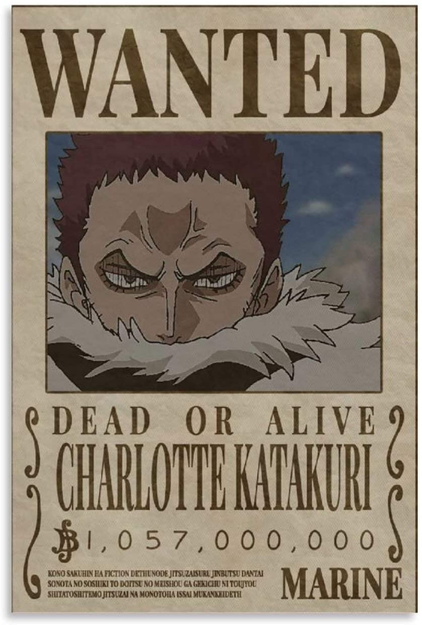 Detail Poster Wanted One Piece Hd Nomer 35