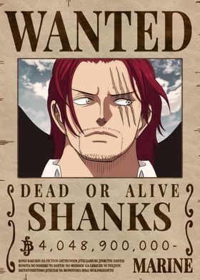 Detail Poster Wanted One Piece Hd Nomer 42