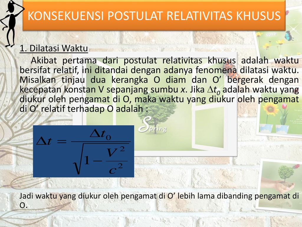 Detail Postulat Relativitas Khusus Nomer 23