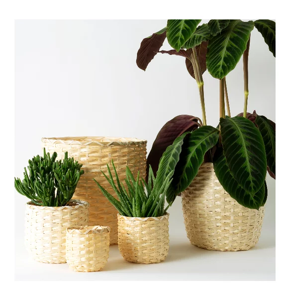 Detail Pot Anyaman Bambu Nomer 47