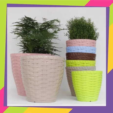 Detail Pot Anyaman Bambu Nomer 50