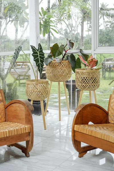 Detail Pot Anyaman Bambu Nomer 55