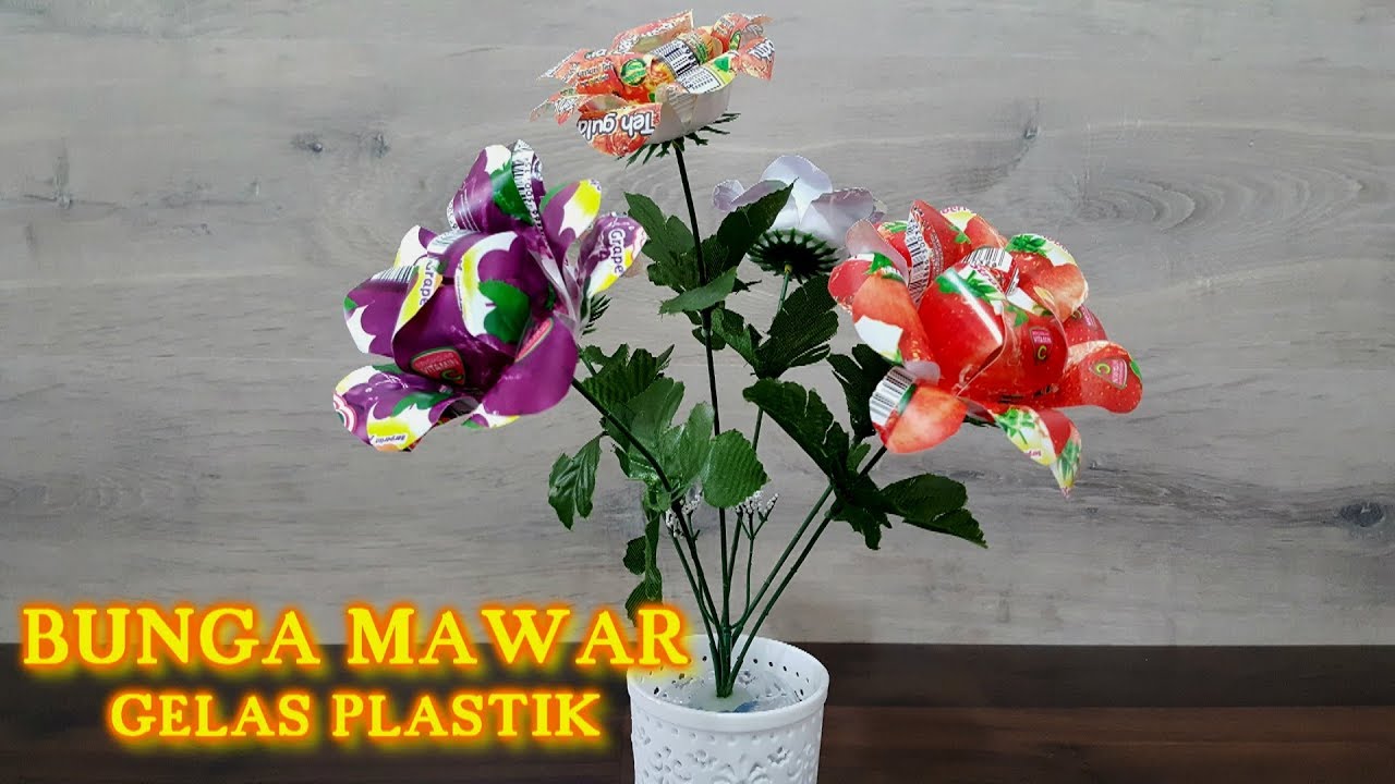 Detail Pot Bunga Dari Gelas Plastik Nomer 21