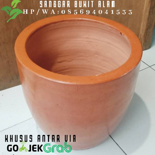 Detail Pot Bunga Dari Tanah Liat Nomer 22