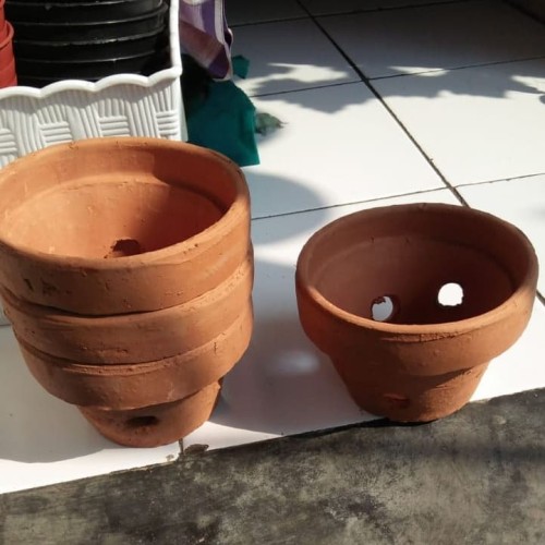 Detail Pot Bunga Dari Tanah Liat Nomer 24