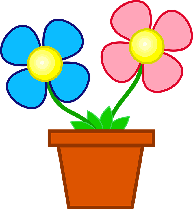 Pot Bunga Gambar - KibrisPDR