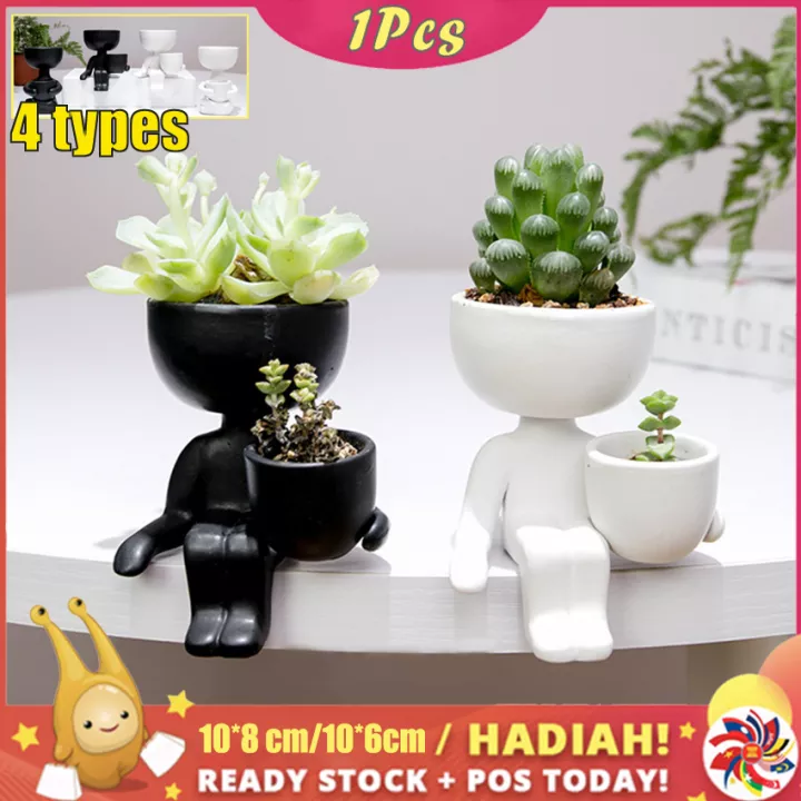 Detail Pot Bunga Karakter Nomer 32