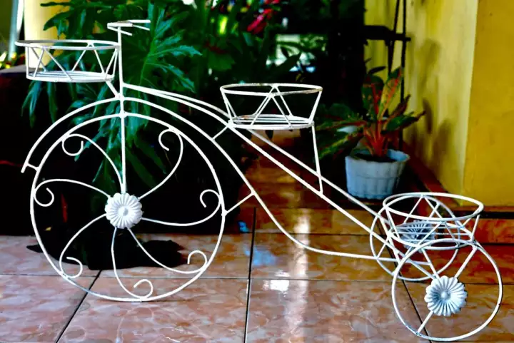 Detail Pot Bunga Model Sepeda Nomer 43