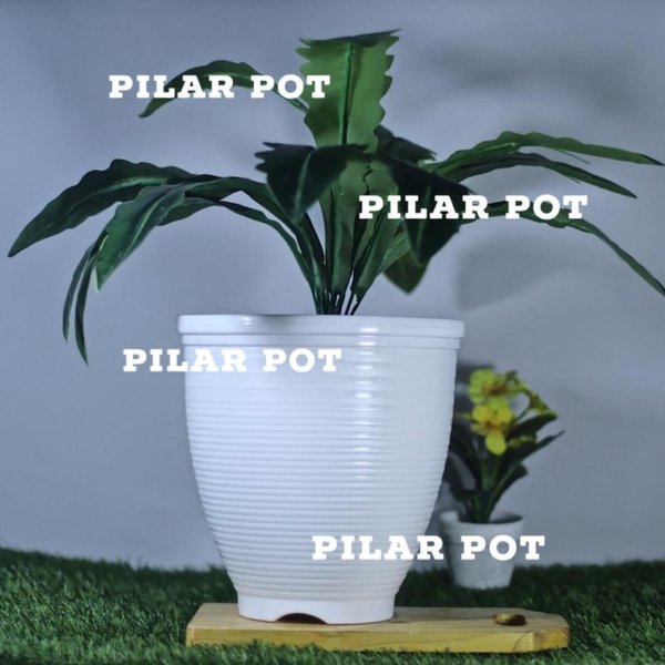 Detail Pot Bunga Warna Putih Nomer 37