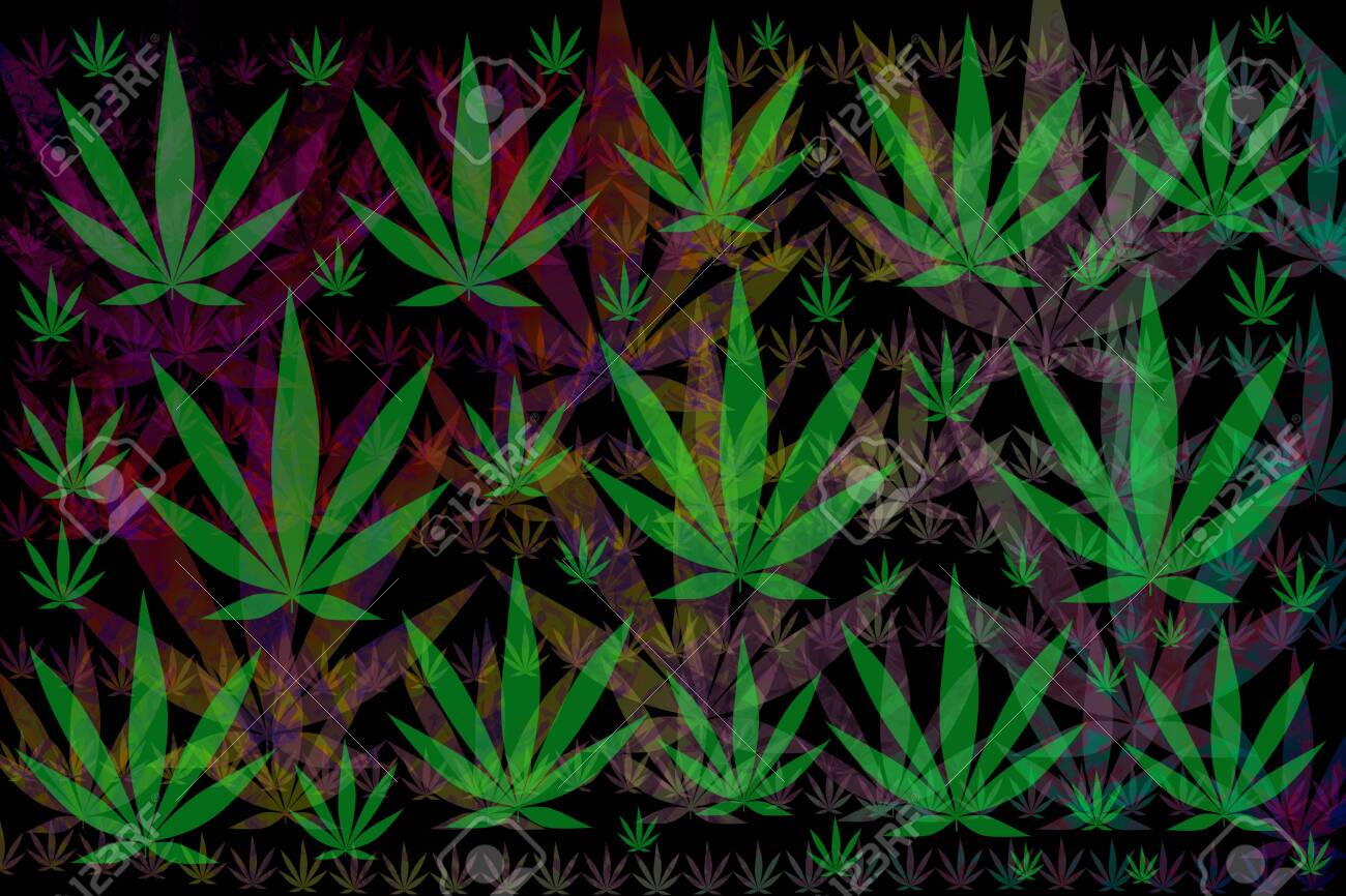 Detail Pot Leaf Backround Nomer 9