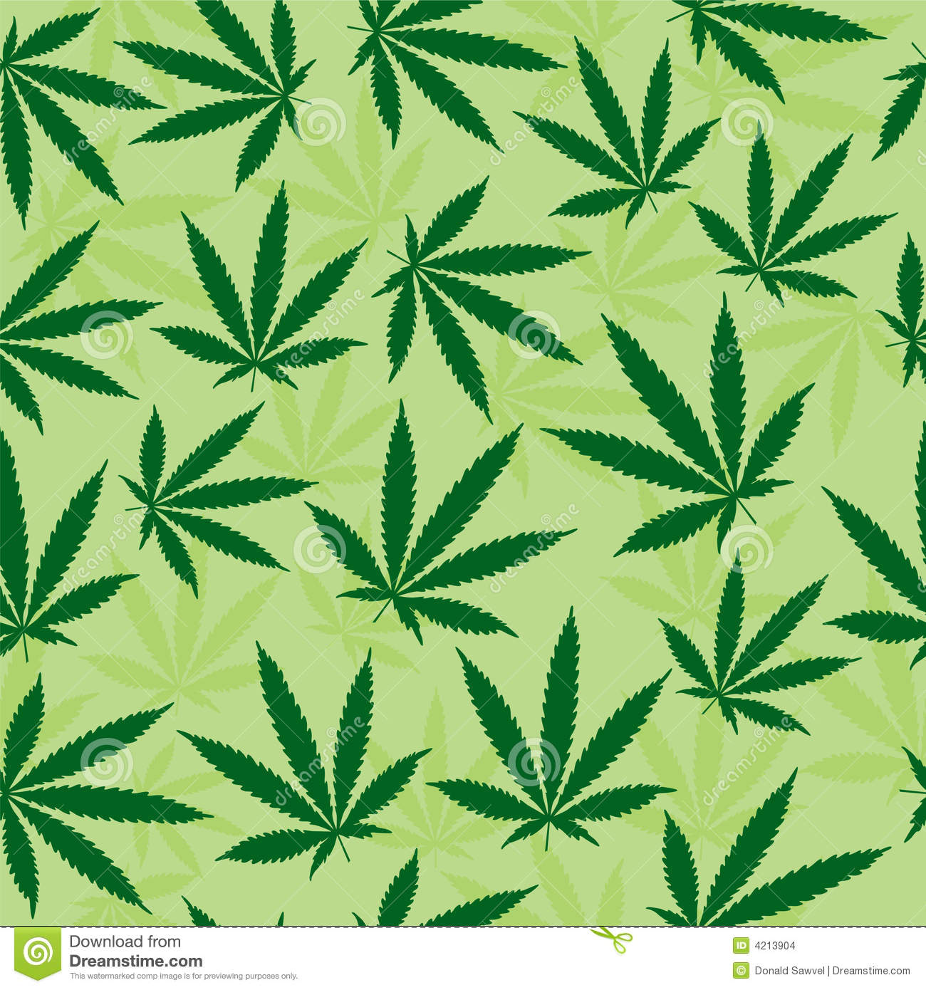 Detail Pot Leaf Backround Nomer 10