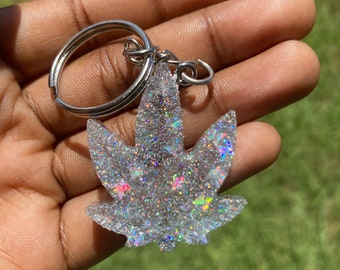 Detail Pot Leaf Keychain Nomer 34