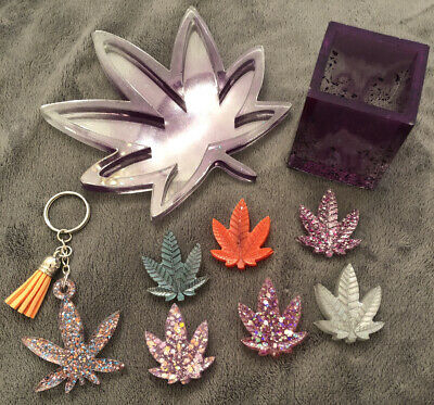 Detail Pot Leaf Keychain Nomer 48