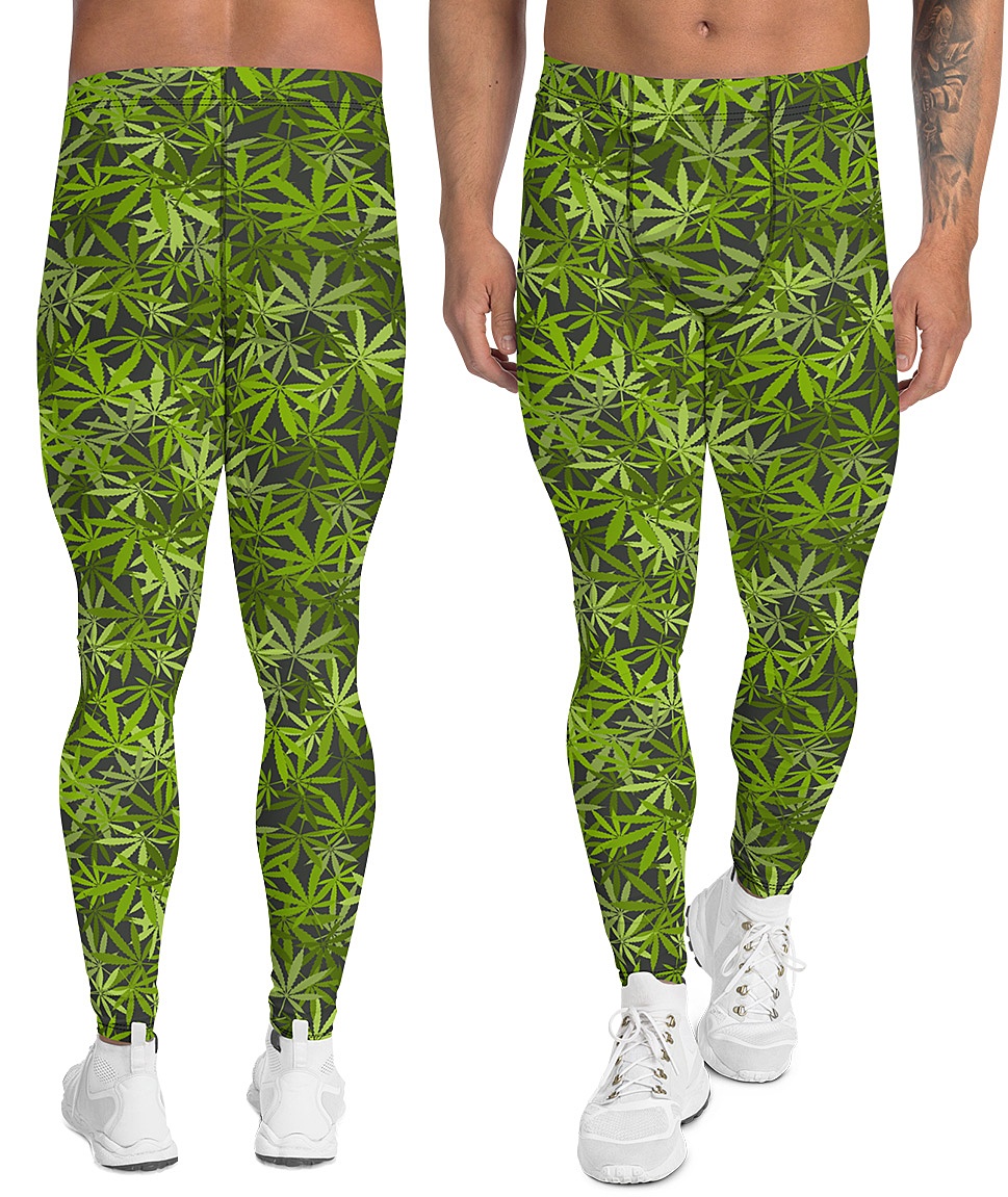 Pot Leaf Leggings - KibrisPDR