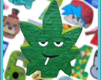 Detail Pot Leaf Pinata Nomer 14