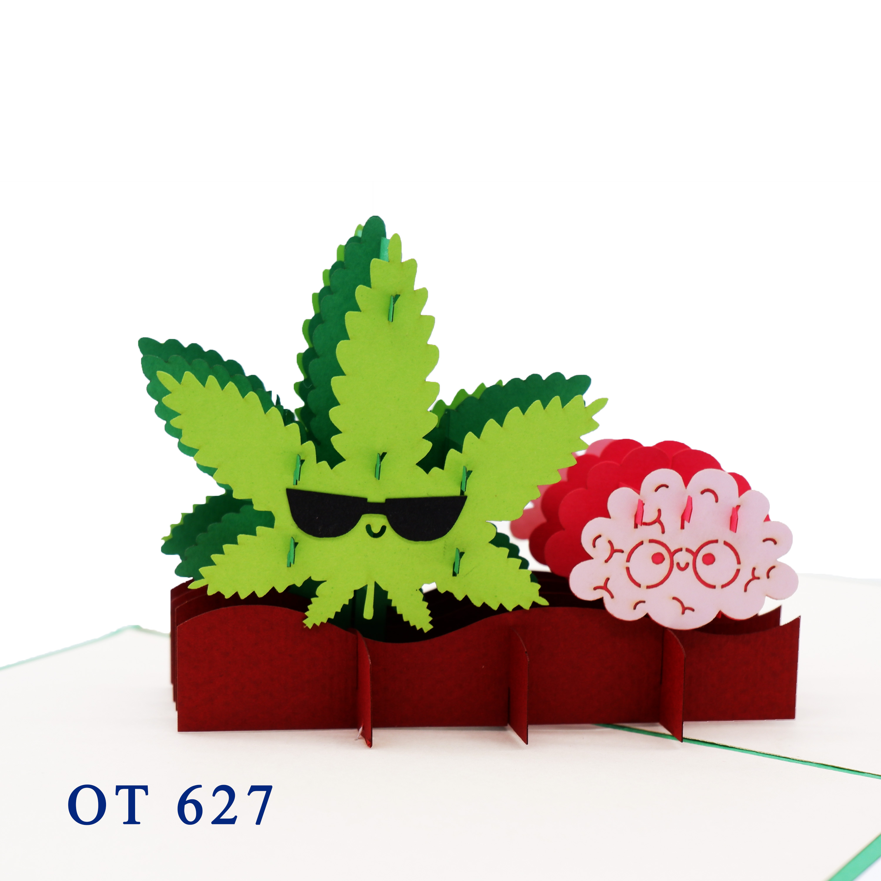 Detail Pot Leaf Pinata Nomer 20