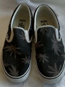 Detail Pot Leaf Vans Shoes Nomer 14