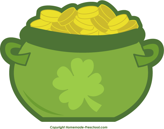 Detail Pot Of Gold Pictures Clip Art Nomer 41