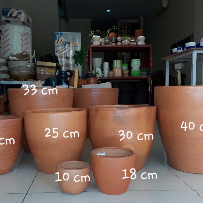 Detail Pot Tanah Liat Besar Nomer 8