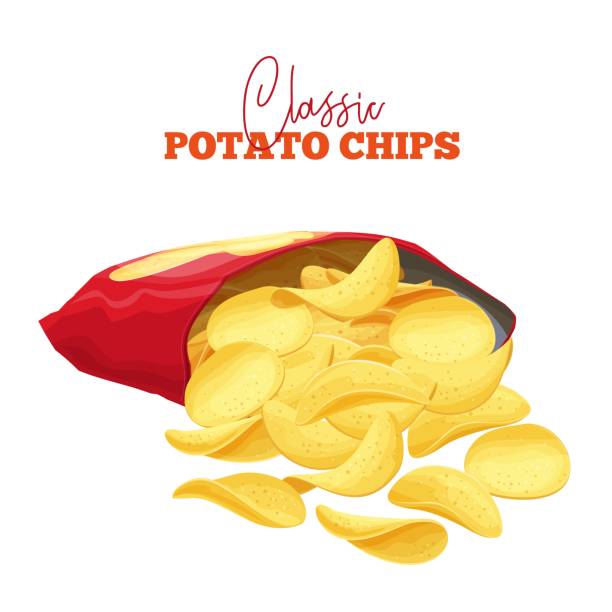 Detail Potato Chips Clip Art Nomer 18
