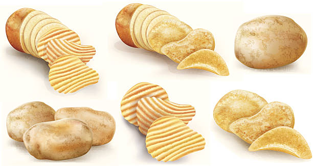 Detail Potato Chips Clip Art Nomer 35