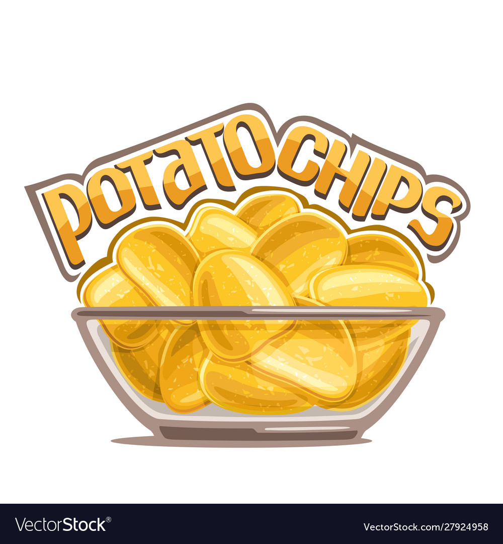 Detail Potato Chips Vector Nomer 31