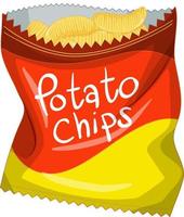 Detail Potato Chips Vector Nomer 48