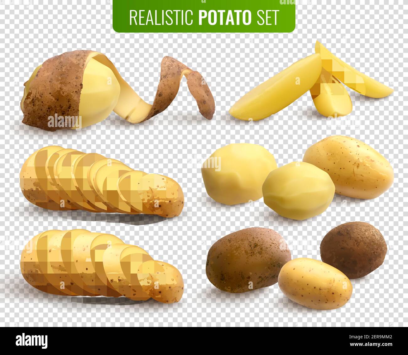 Detail Potato With Transparent Background Nomer 20