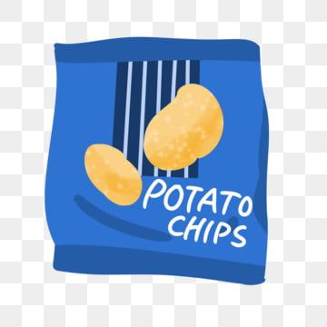 Detail Potatoe Chips Clip Art Nomer 14