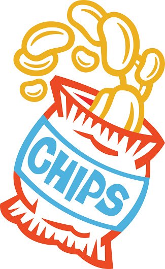 Detail Potatoe Chips Clip Art Nomer 21