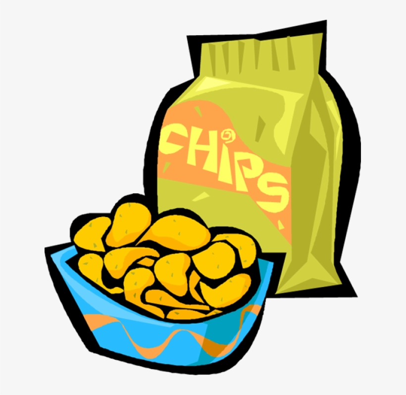 Detail Potatoe Chips Clip Art Nomer 5