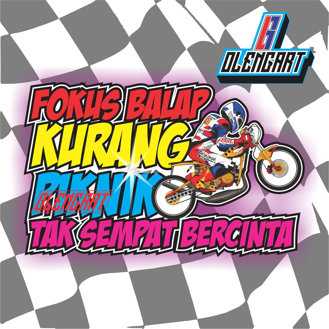 Detail Poto Kata Kata Racing Nomer 24