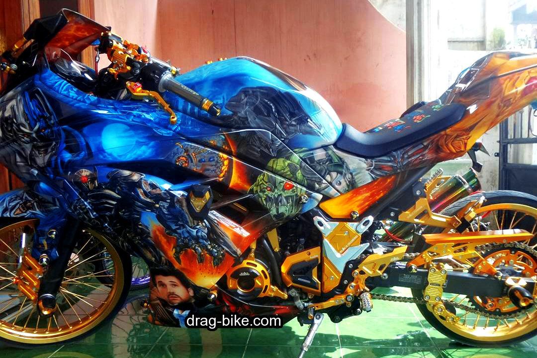 Detail Poto Modifikasi Ninja Nomer 10