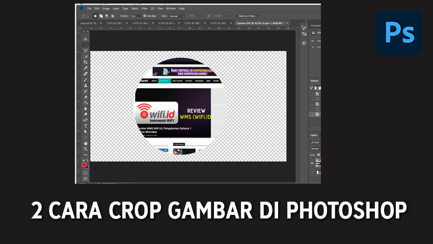 Detail Potong Gambar Photoshop Nomer 51