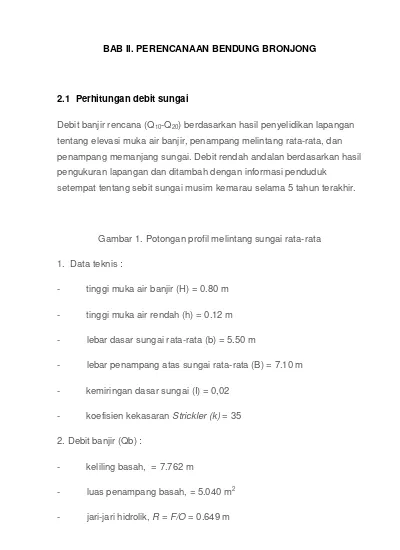 Detail Potongan Gambar Bronjong Nomer 21