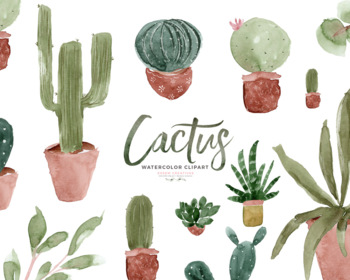 Detail Potted Cactus Clipart Nomer 41