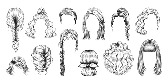 Detail Powdered Wig Clip Art Nomer 40