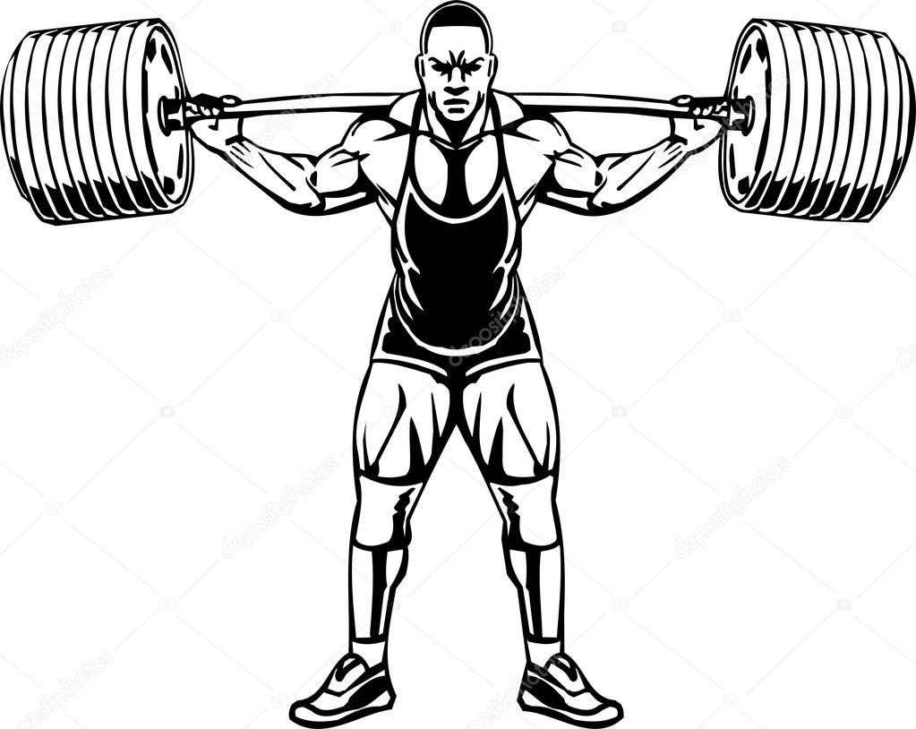 Detail Power Lifting Clipart Nomer 33