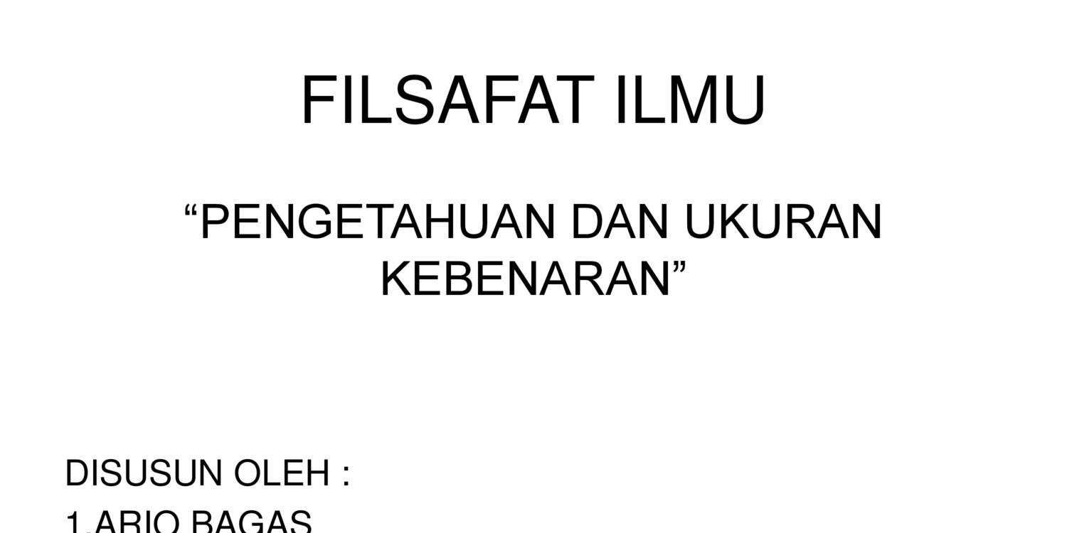 Detail Power Point Filsafat Ilmu Nomer 22