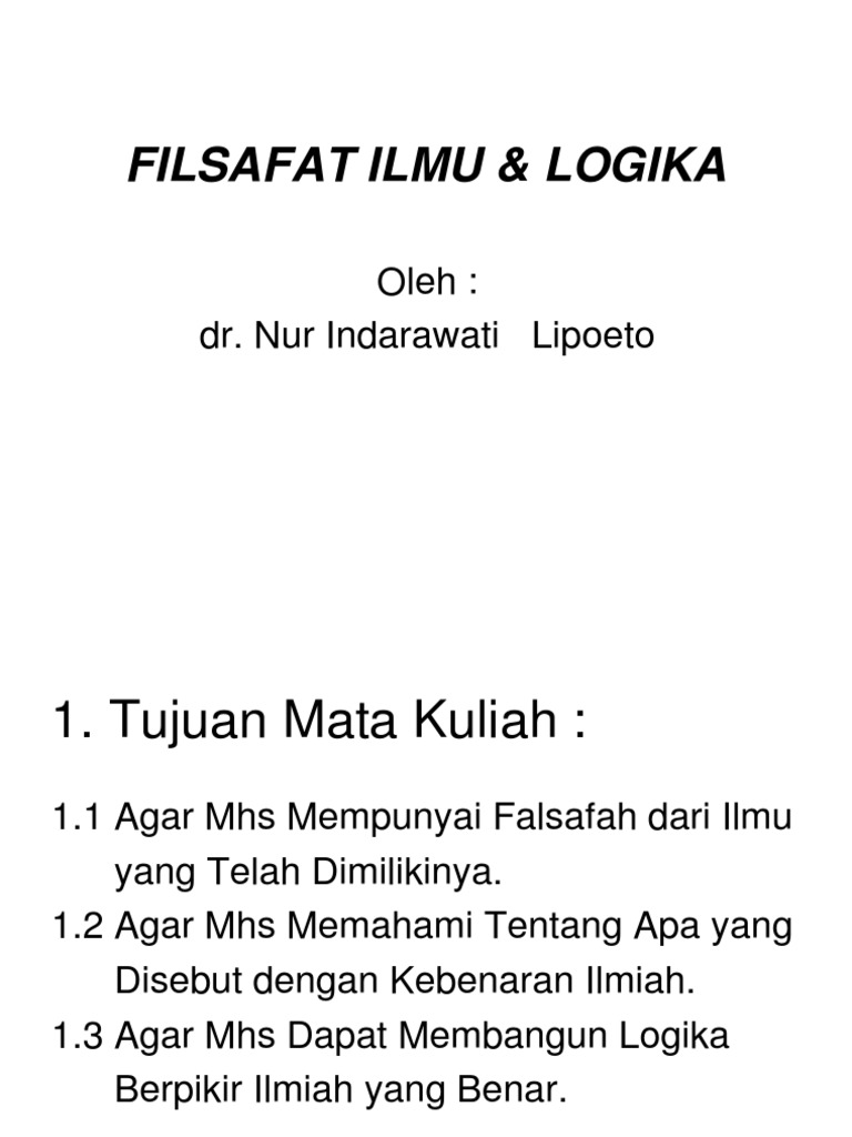 Detail Power Point Filsafat Ilmu Nomer 32