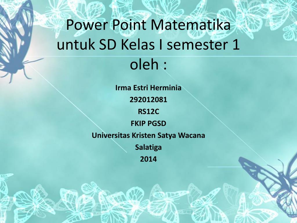 Detail Power Point Matematika Sd Kelas 4 Nomer 26