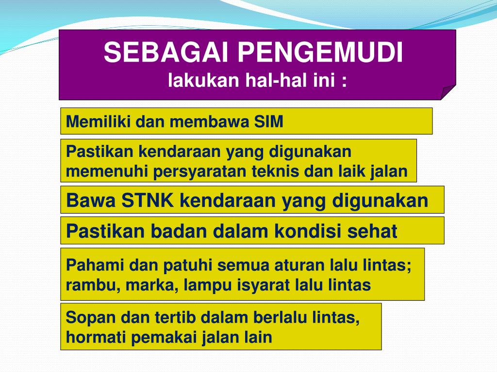 Detail Power Point Penyuluhan Lalu Lintas Nomer 12