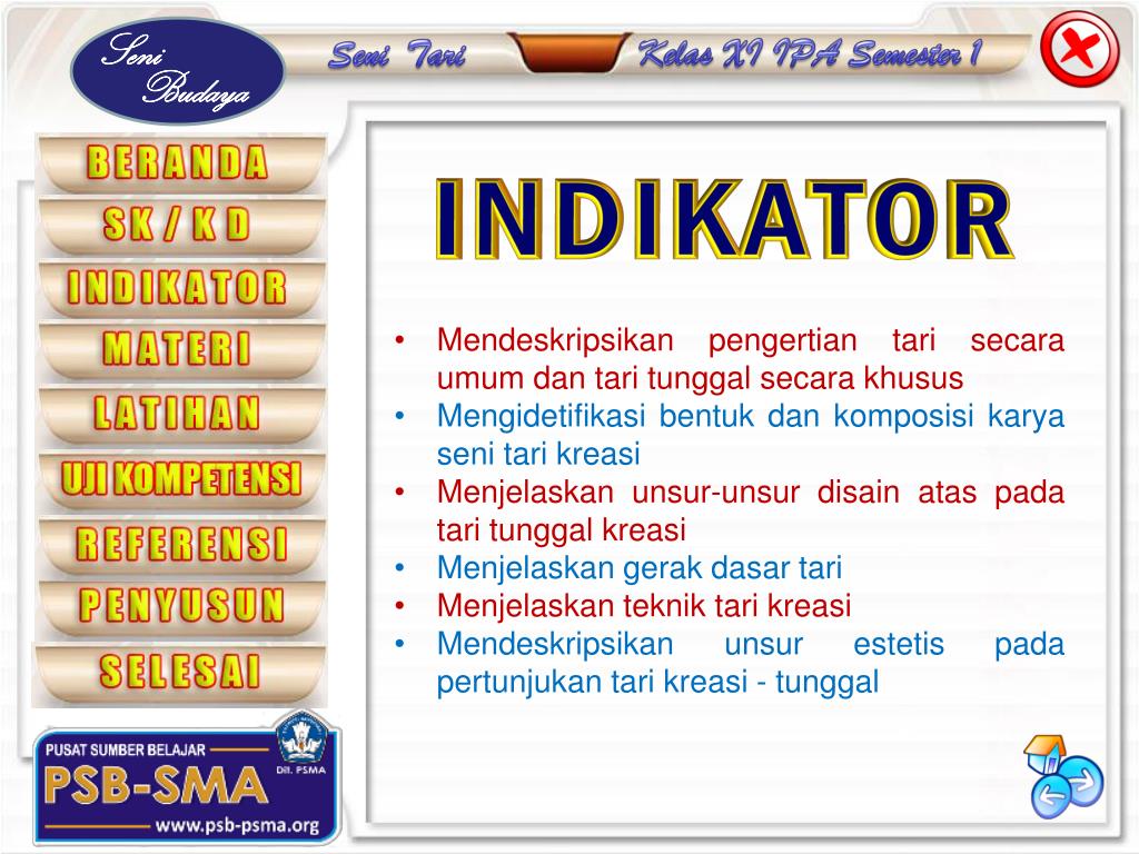 Detail Power Point Seni Budaya Sma Nomer 6