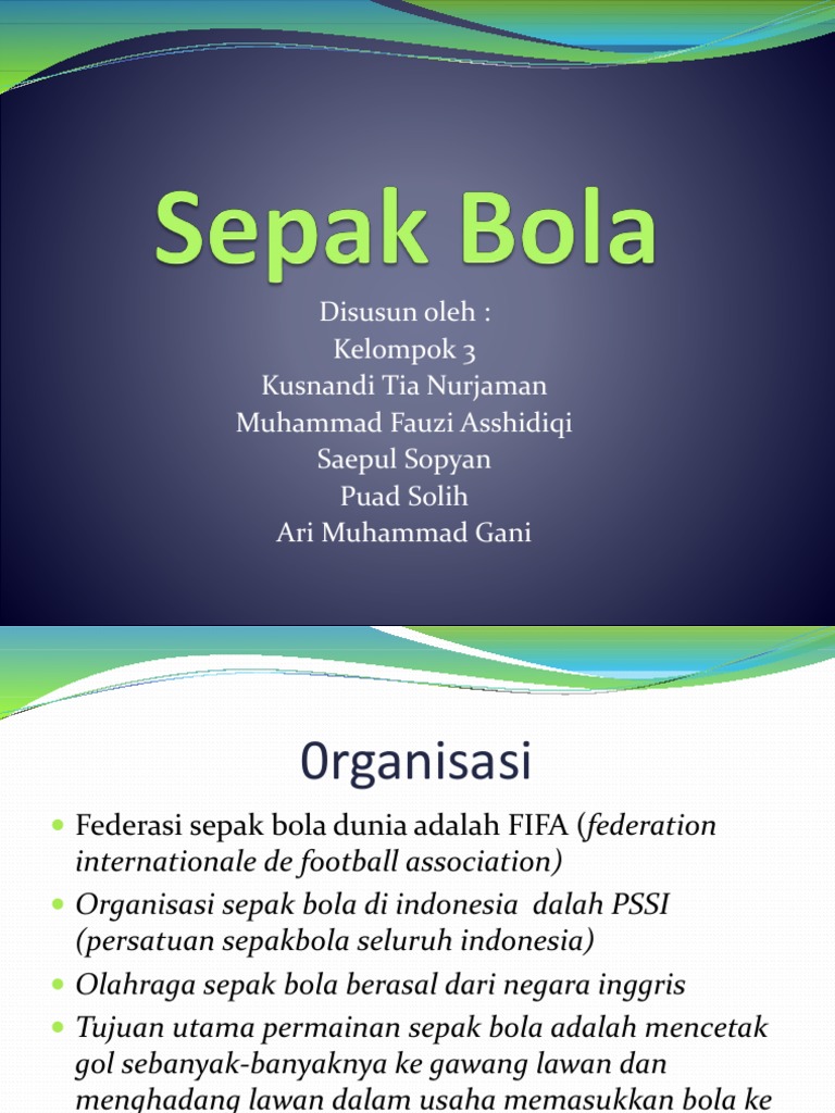 Detail Power Point Sepak Bola Nomer 16