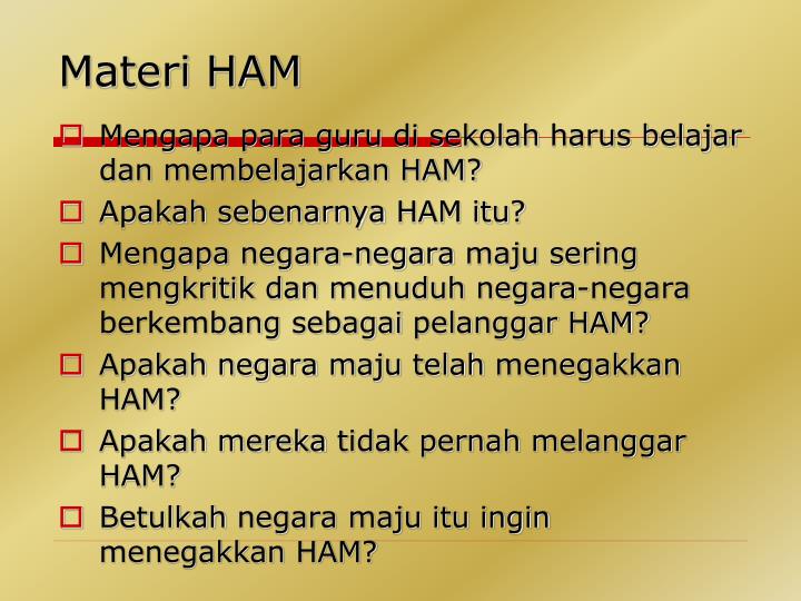 Detail Power Point Tentang Ham Nomer 3