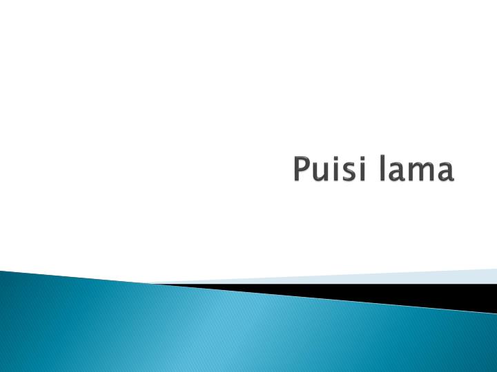 Detail Power Point Tentang Puisi Nomer 41